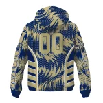 navy midshipmen dynamic heat wave blue windbreaker jacket best selling