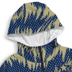 navy midshipmen dynamic heat wave blue windbreaker jacket best selling