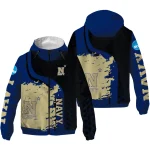 navy midshipmen grid streak blue black windbreaker jacket best selling