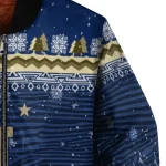 navy midshipmen snowy pines blue bomber jacket best selling