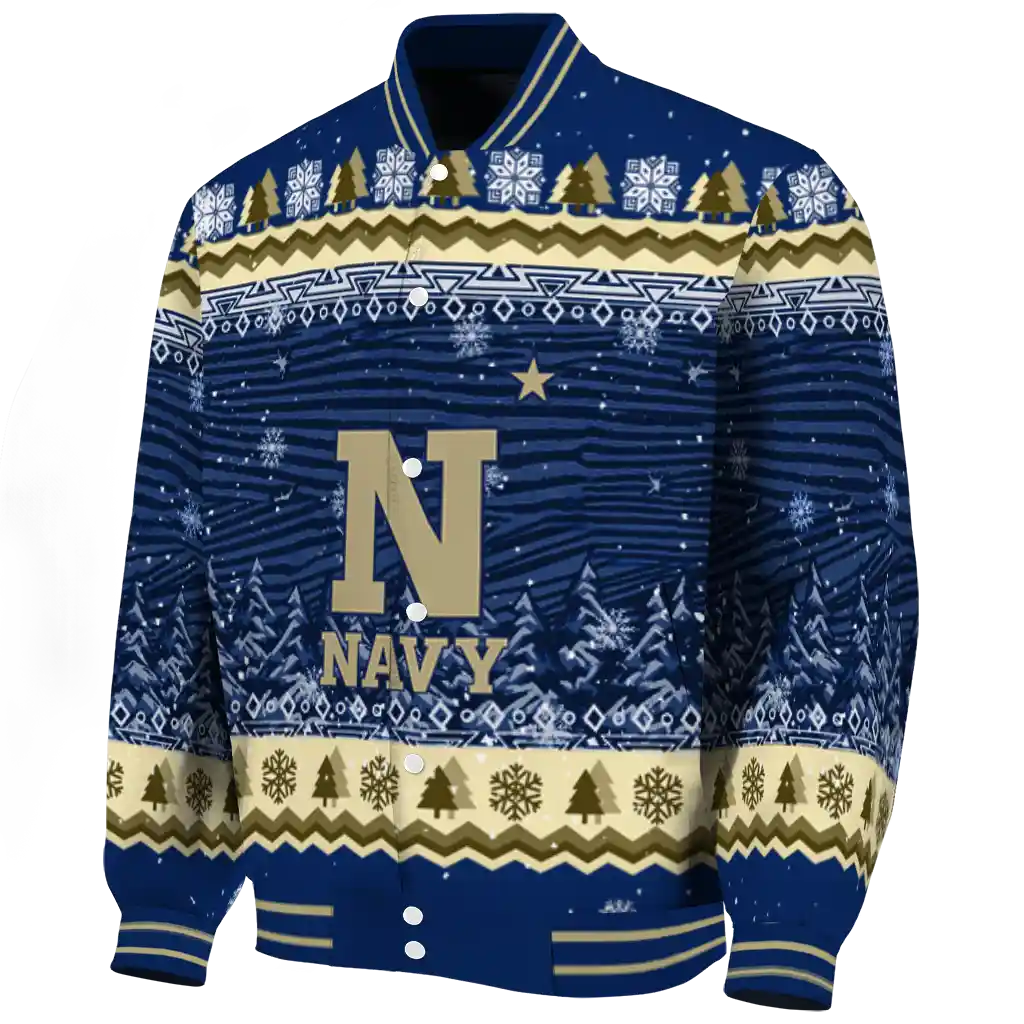 navy midshipmen snowy pines blue varsity jacket best selling navy midshipmen snowy pines blue varsity jacket best selling