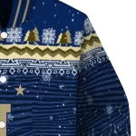 navy midshipmen snowy pines blue varsity jacket best selling