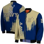 navy midshipmen urban mark blue bomber jacket best selling