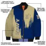 navy midshipmen urban mark blue bomber jacket best selling