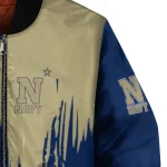 navy midshipmen urban mark blue bomber jacket best selling