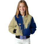navy midshipmen urban mark blue bomber jacket best selling