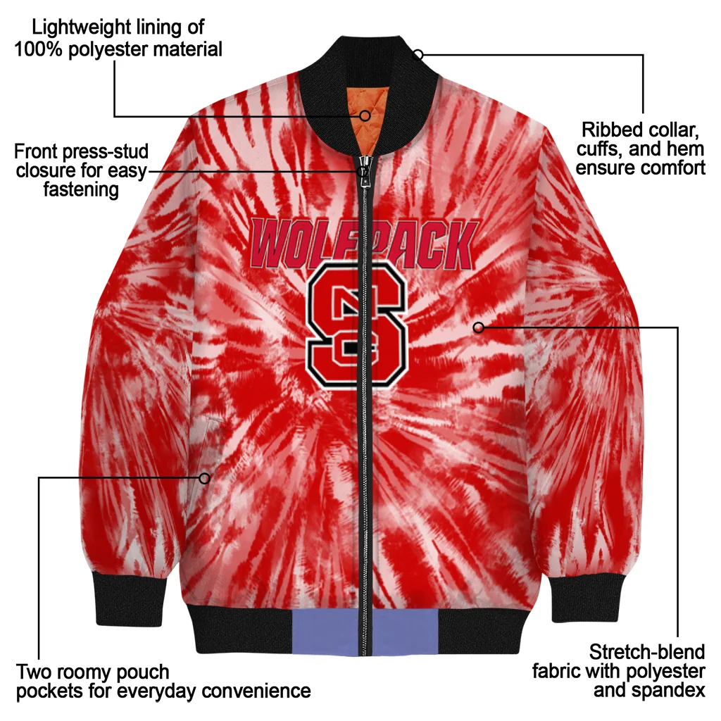 nc state wolfpack dynamic rings red bomber jacket new arrival nc state wolfpack dynamic rings red bomber jacket new arrival