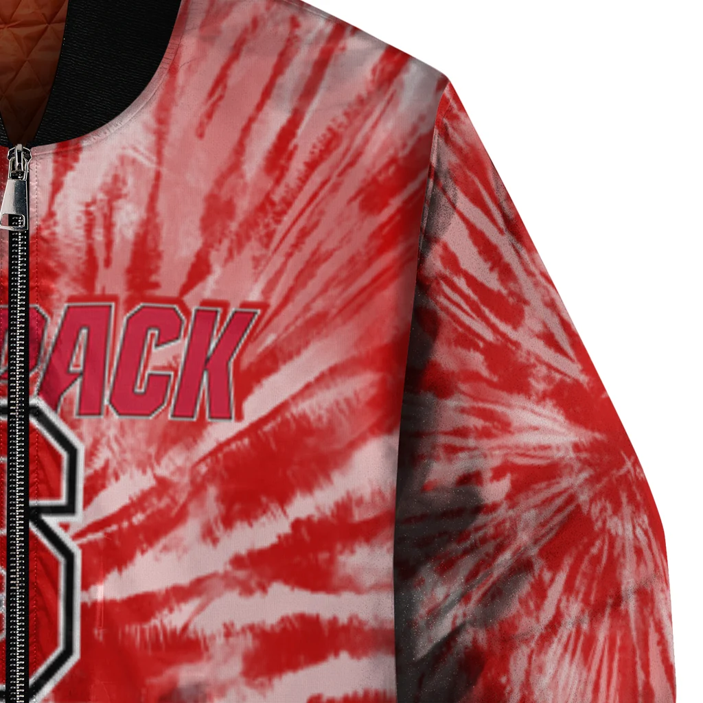 nc state wolfpack dynamic rings red bomber jacket premium grade nc state wolfpack dynamic rings red bomber jacket premium grade