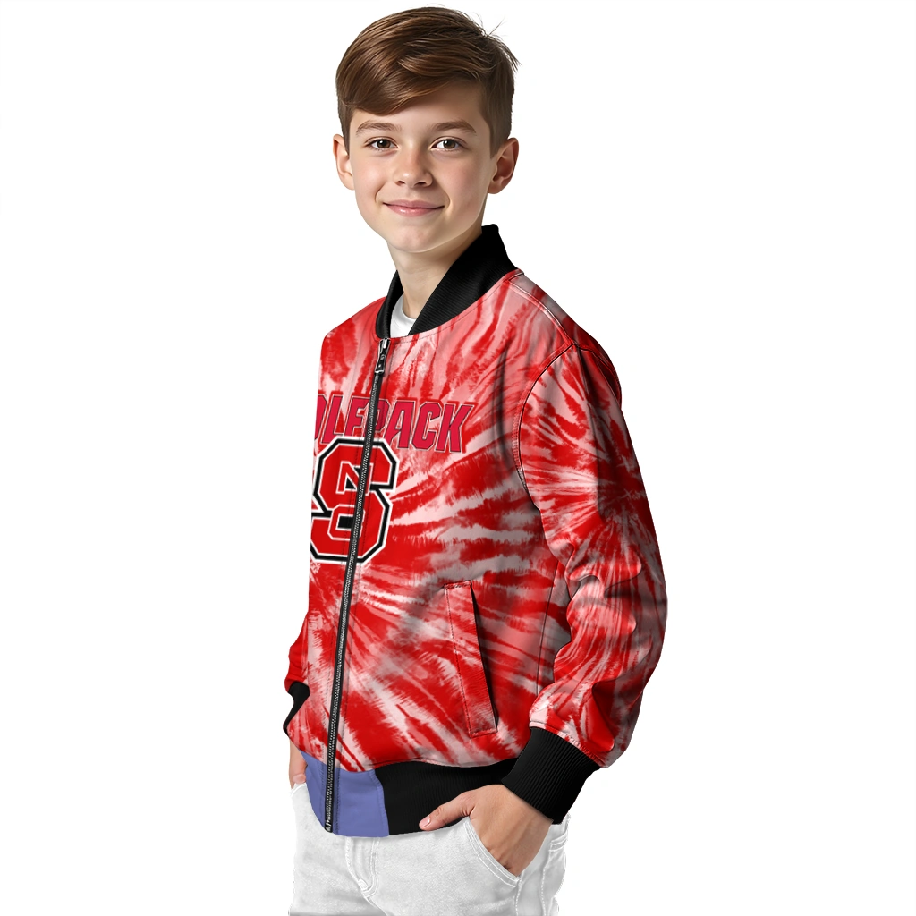 nc state wolfpack dynamic rings red bomber jacket trendy nc state wolfpack dynamic rings red bomber jacket trendy