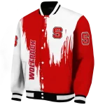 nc state wolfpack urban mark red varsity jacket best selling