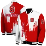 nc state wolfpack urban mark red varsity jacket best selling