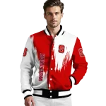 nc state wolfpack urban mark red varsity jacket best selling