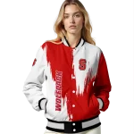 nc state wolfpack urban mark red varsity jacket best selling