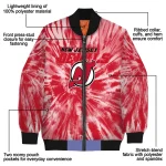 new jersey devils dynamic rings red bomber jacket best selling