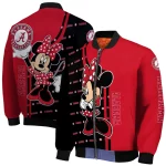 new jersey devils minnie mouse red bomber jacket best selling