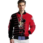 new jersey devils minnie mouse red bomber jacket best selling
