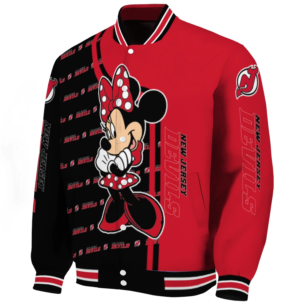 new jersey devils minnie mouse red varsity jacket best selling new jersey devils minnie mouse red varsity jacket best selling