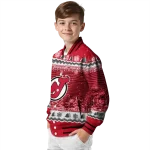 new jersey devils snowy pines red varsity jacket best selling