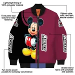new mexico state aggies mickey mouse crimson bomber jacket best selling
