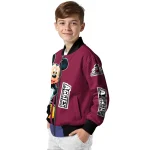 new mexico state aggies mickey mouse crimson bomber jacket best selling