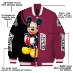 new mexico state aggies mickey mouse crimson varsity jacket best selling