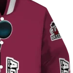 new mexico state aggies mickey mouse crimson varsity jacket best selling
