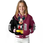 new mexico state aggies mickey mouse crimson varsity jacket best selling