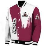 new mexico state aggies urban mark crimson varsity jacket best selling