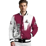 new mexico state aggies urban mark crimson varsity jacket best selling