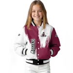 new mexico state aggies urban mark crimson varsity jacket best selling