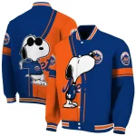 new york mets snoopy attitude blue varsity jacket best selling