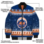 new york mets snowy pines blue bomber jacket best selling