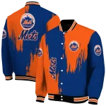 new york mets urban mark blue varsity jacket best selling