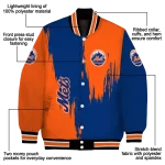 new york mets urban mark blue varsity jacket best selling
