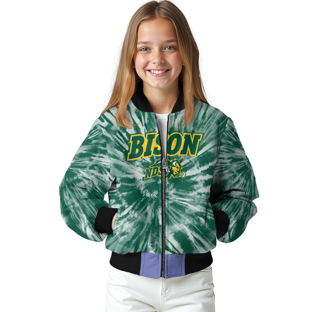 north dakota state bison dynamic rings green bomber jacket top rated north dakota state bison dynamic rings green bomber jacket top rated