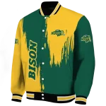 north dakota state bison urban mark green varsity jacket best selling