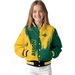 north dakota state bison urban mark green varsity jacket best selling