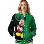 north texas mean green mickey mouse green varsity jacket best selling