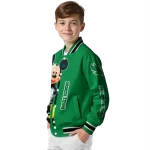 north texas mean green mickey mouse green varsity jacket best selling