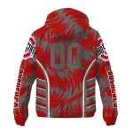 ohio state buckeyes dynamic heat wave scarlet windbreaker jacket best selling