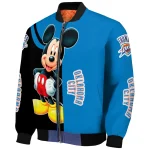 oklahoma city thunder mickey mouse blue bomber jacket best selling