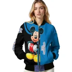 oklahoma city thunder mickey mouse blue bomber jacket best selling