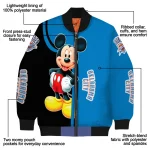 oklahoma city thunder mickey mouse blue bomber jacket best selling