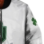 oklahoma sooners clovers pattern white green bomber jacket best selling