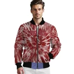 oklahoma sooners dynamic rings crimson bomber jacket best selling