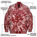 oklahoma sooners dynamic rings crimson varsity jacket best selling