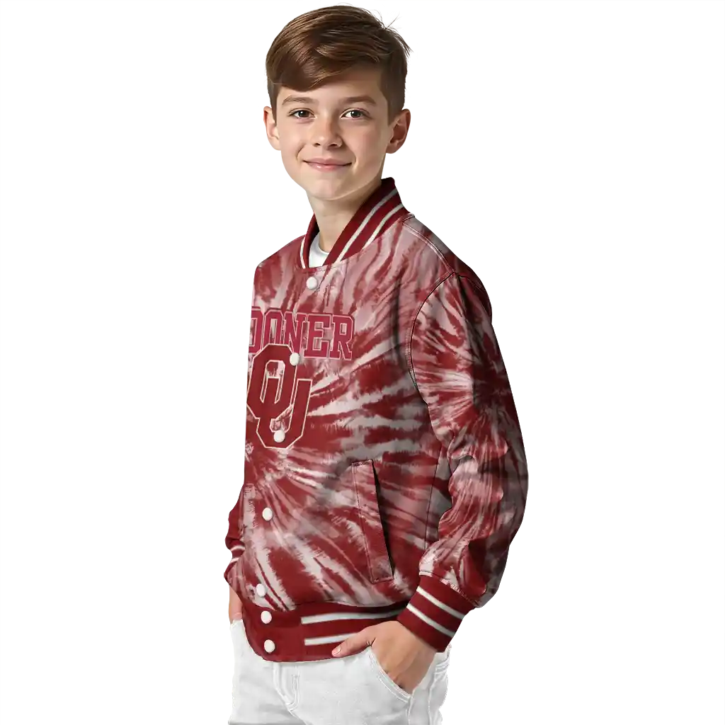 oklahoma sooners dynamic rings crimson varsity jacket trendy oklahoma sooners dynamic rings crimson varsity jacket trendy