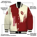 oklahoma sooners urban mark crimson varsity jacket best selling