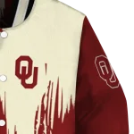 oklahoma sooners urban mark crimson varsity jacket best selling