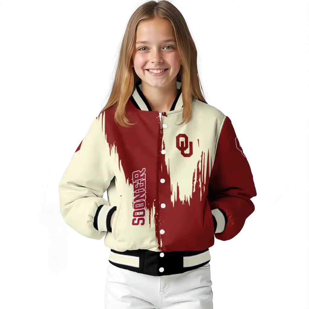 oklahoma sooners urban mark crimson varsity jacket top rated oklahoma sooners urban mark crimson varsity jacket top rated